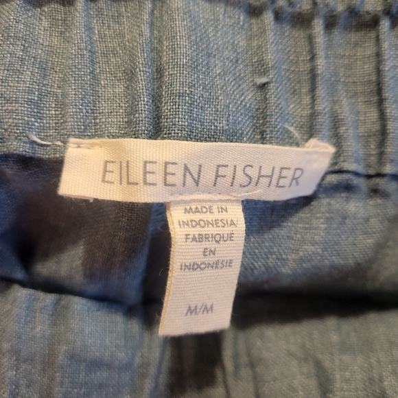 Eileen Fisher Cropped Lantern Pant Size Medium - Picture 3 of 4